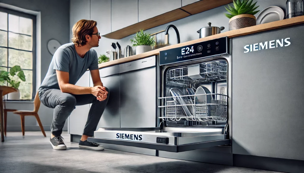 siemens vaatwasser storing e24